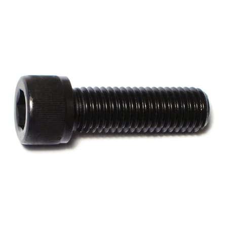 5/8-11 Socket Head Cap Screw, Plain Steel, 2 In Length, 3 PK